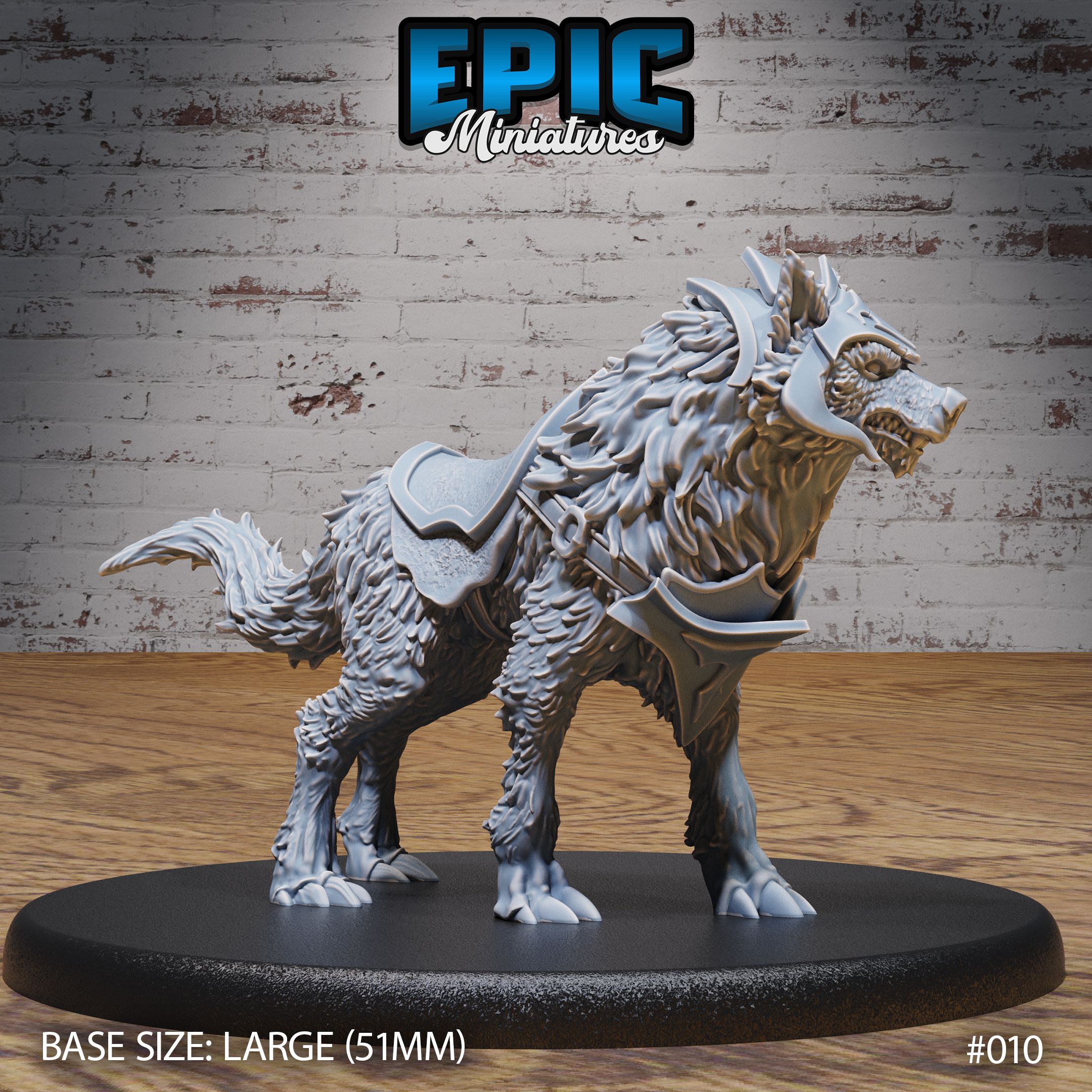 Orc Army Wolf Mount / Green Skin Cavalry / Wild Animal / Evil Predator / Hound Beast / Big Were Canine / Forest Creature / Woodland Encounter
